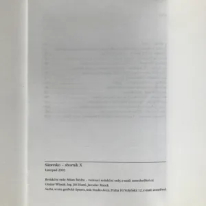 Sázavsko (Historie, tradice, současnost) – sborník X