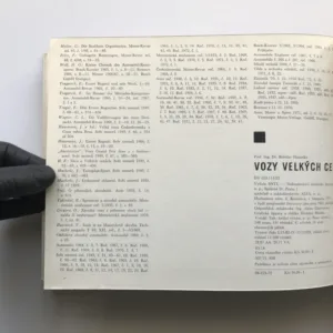 Vozy velkých cen, Boleslav Hanzelka