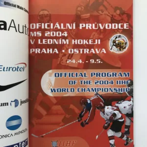 Oficiální průvodce MS 2004 v ledním hokeji – Praha, Ostrava, Jaroslav Kirchner