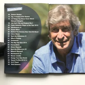 The Official Manchester City Annual 2014, David Clayton