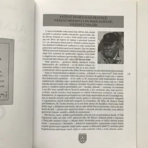 Almanach SK Slovan Dubí, Miroslav Oliverius