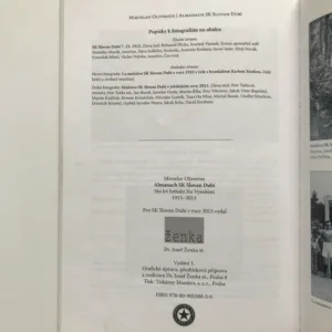Almanach SK Slovan Dubí, Miroslav Oliverius