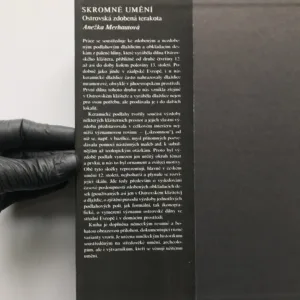 Skromné umění – Ostrovská zdobená terakota, Anežka Merhautová
