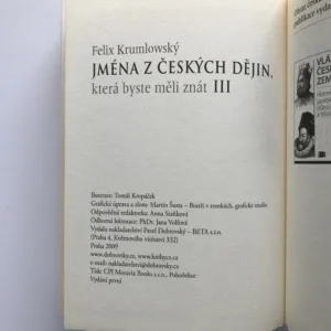 Jména z českých dějin, která byste měli znát III, Felix Krumlowský