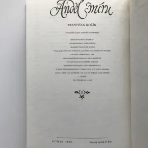 Anděl míru (Vyprávění o Janu Amosovi Komenském), František Kožík