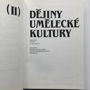 Dějiny umělecké kultury II, Miloš Jůzl
