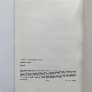 Z Českého ráje a Podkrkonoší 3 (vlastivědný sborník)