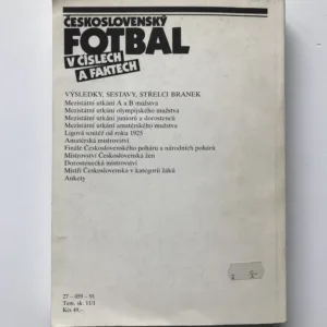 Československý fotbal v číslech a faktech, Luboš Jeřábek