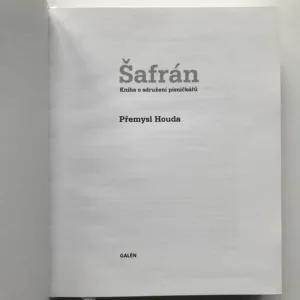 Šafrán – Kniha o sdružení písničkářů, Přemysl Houda
