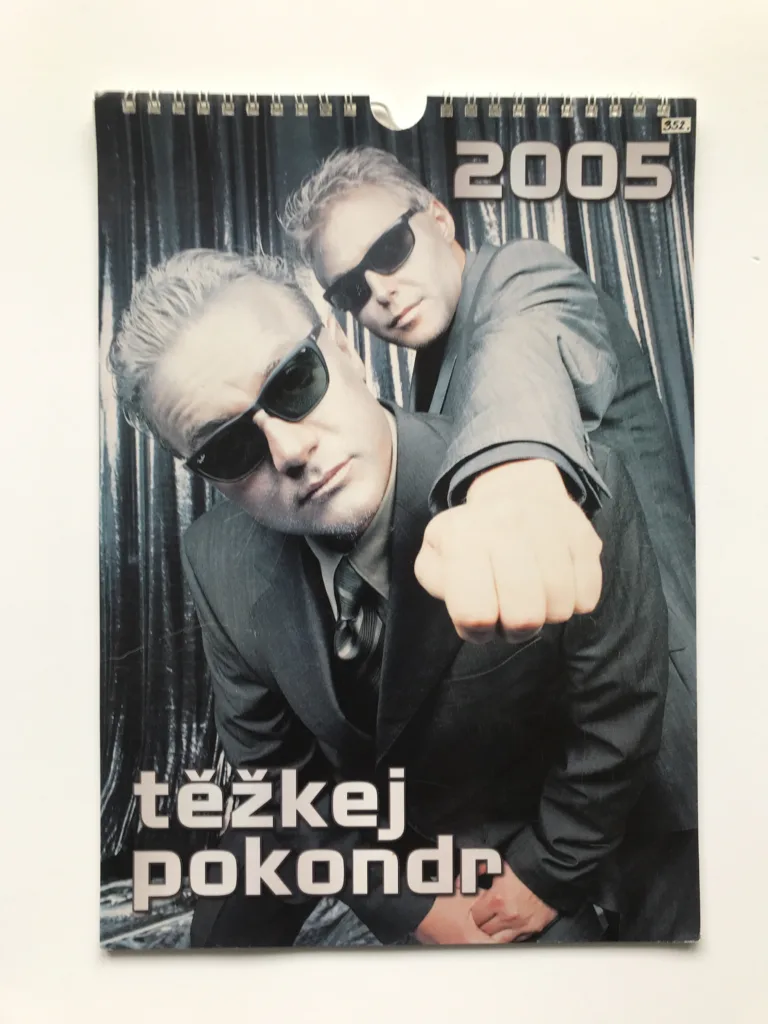 Těžkej Pokondr 2005 (kalendář), Miloš Pokorný, Roman Ondráček, Ondřej Pýcha