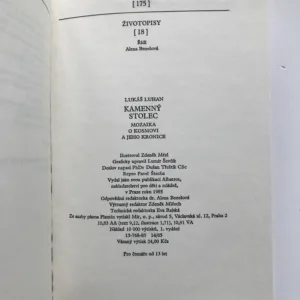 Kamenný stolec – Mozaika o Kosmovi a jeho kronice, Lukáš Luhan