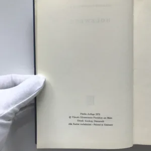 Holzwege, Martin Heidegger