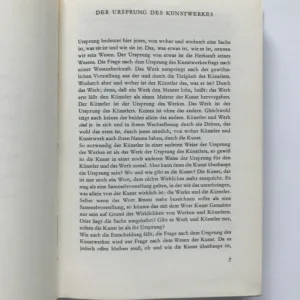 Holzwege, Martin Heidegger