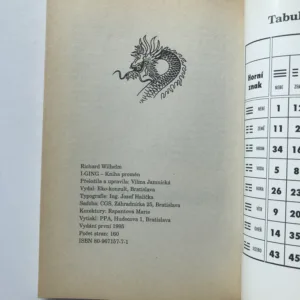 Kniha proměn I-ging – Tajemná čínská věštba, Richard Wilhelm