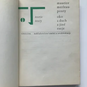 Oko a duch a jiné eseje, Maurice Merleau-Ponty