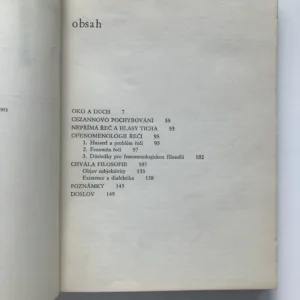 Oko a duch a jiné eseje, Maurice Merleau-Ponty