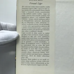 Fernand Léger, Bohumír Mráz