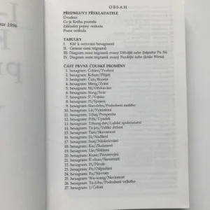 I-ťing. Kniha proměn, Oldřich Král