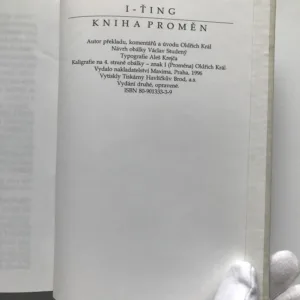 I-ťing. Kniha proměn, Oldřich Král
