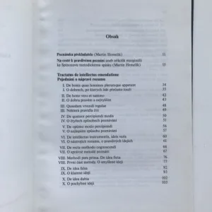 Pojednání o nápravě rozumu, Benedikt Spinoza