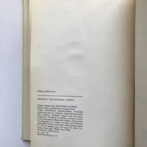 Hollar, ročník XXXV (Sborník grafického umění)