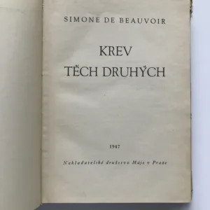 Krev těch druhých, Simone de Beauvoir