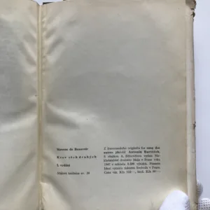 Krev těch druhých, Simone de Beauvoir