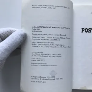 Úvahy o postmoderní době, Zygmunt Bauman