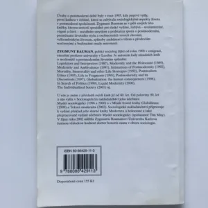 Úvahy o postmoderní době, Zygmunt Bauman
