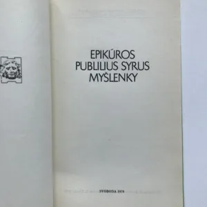 Myšlenky, Epikúros, Publilius Syrus