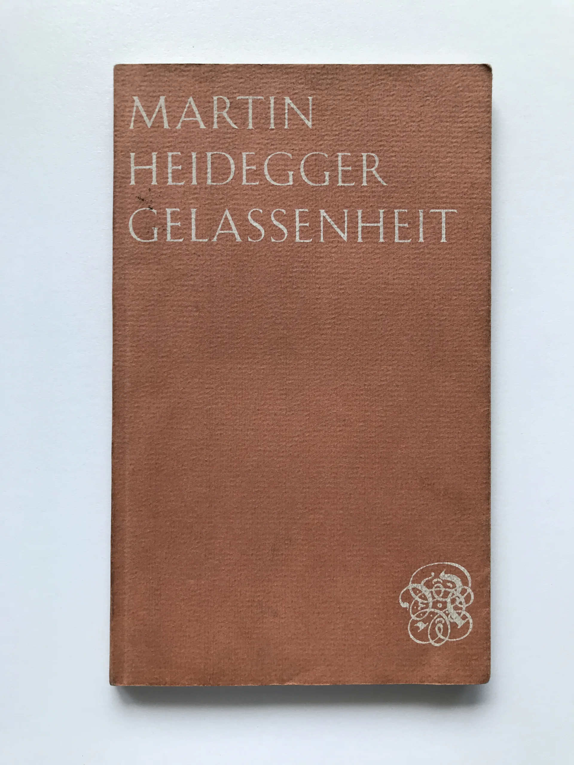 Gelassenheit, Marrtin Heidegger