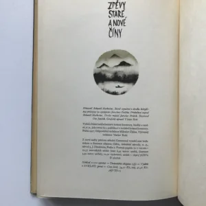 Zpěvy staré a nové Číny, Bohumil Mathesius, Ota Janeček