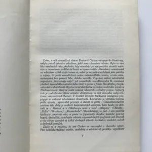 Výbor z díla I., Anton Pavlovič Čechov