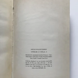 Výbor z díla I., Anton Pavlovič Čechov