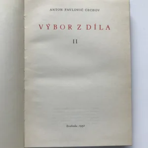 Výbor z díla II., Anton Pavlovič Čechov