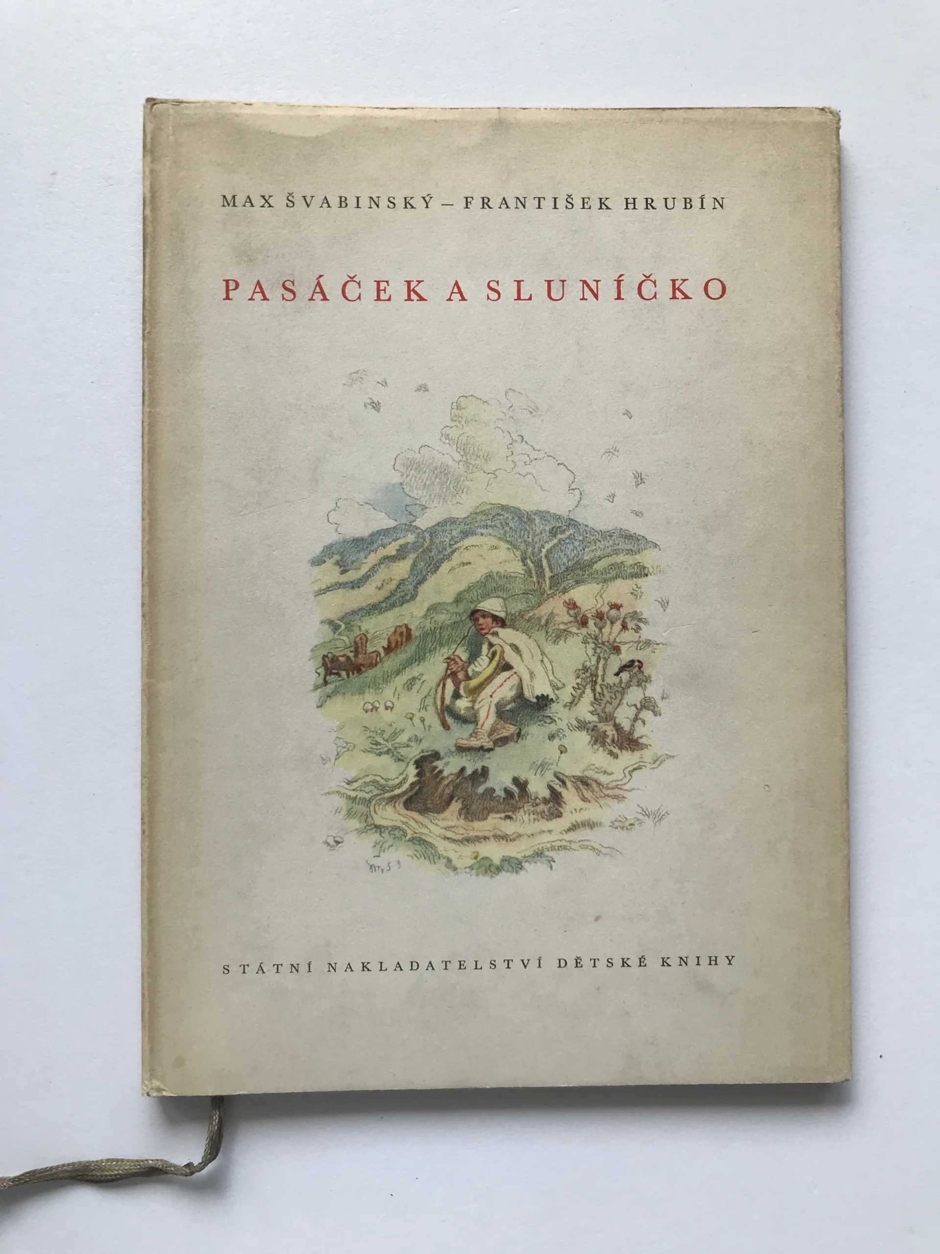 Pasáček a sluníčko, František Hrubín, Max Švabinský