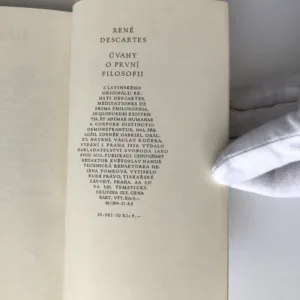 Úvahy o první filosofii, René Descartes