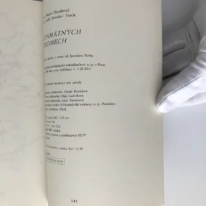 O památných stromech, Marie Hrušková, Jaroslav Turek