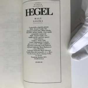 Malá logika, Georg Wilhelm Friedrich Hegel