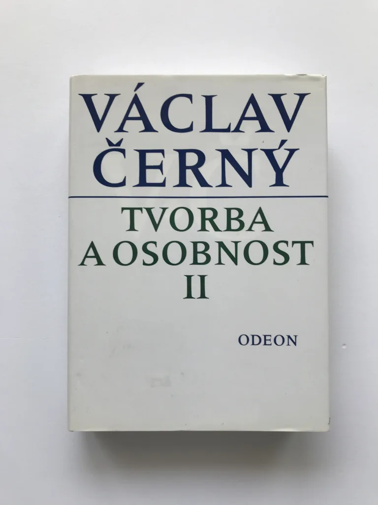 Tvorba a osobnost II, Václav Černý, Jan Šulc