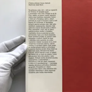 Milión, Marco Polo, Adolf Born