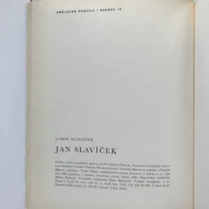 Jan Slavíček, Luboš Hlaváček