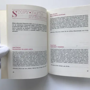 Ediční plán nakladatelství a vydavatelství Panorama 1989