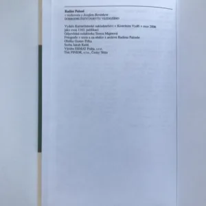 Dobrodružství pobytu vezdejšího, Radim Palouš, Josef Beránek