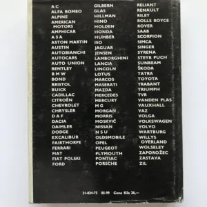 Světové automobilky, jejich historie a výrobky, Břetislav Štilec