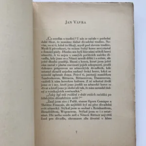 Hovory s herci, Antonín Veselý