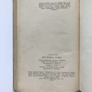 Hviezda juhu, Jules Verne, Zdeněk Burian