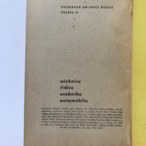 Učebnice řidiče osobního automobilu, kolektiv autorů