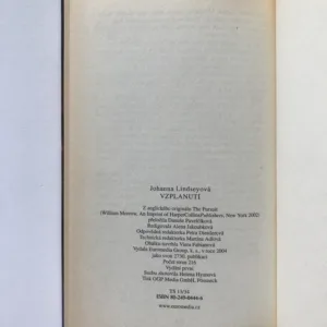 Vzplanutí, Johanna Lindseyová