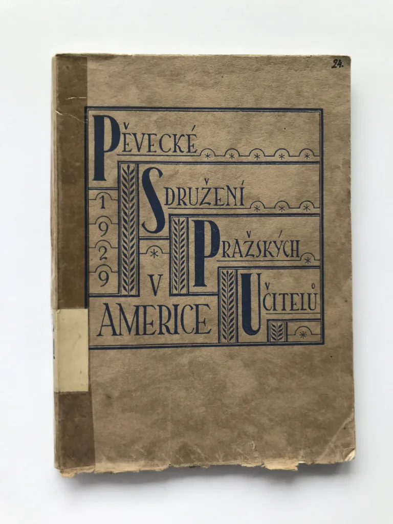 Pěvecké sdružení pražských učitelů v Americe 1929, J. A. Boš, Jan Novák